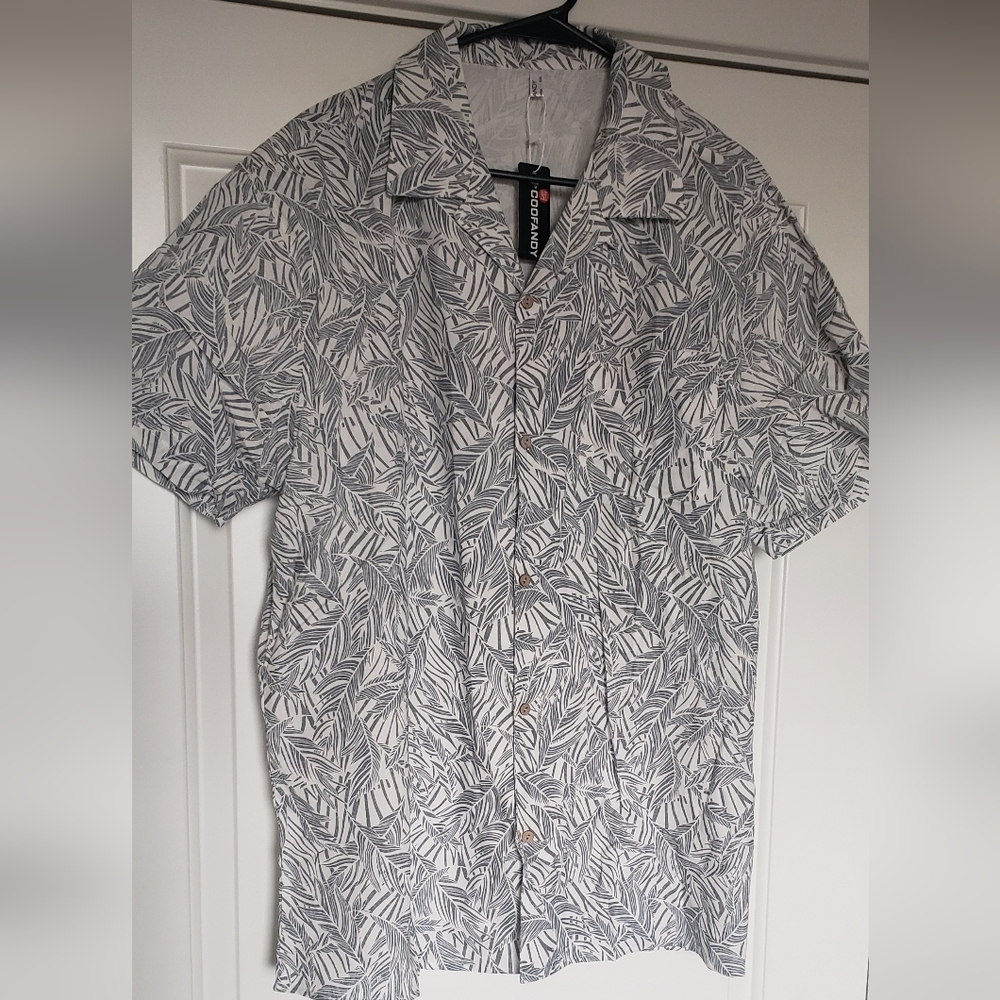 Coofandy Mens Shirt XXL NWT